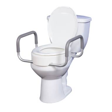 Seat Riser with Removable Arms - 12402