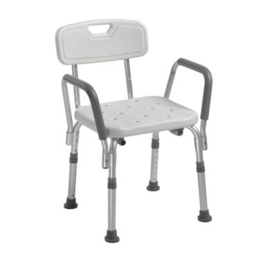 Bath Bench with Back and Padded Arms