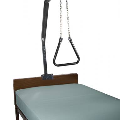 Trapeze Bar with Silver Vein Finish - 13009kt-sv