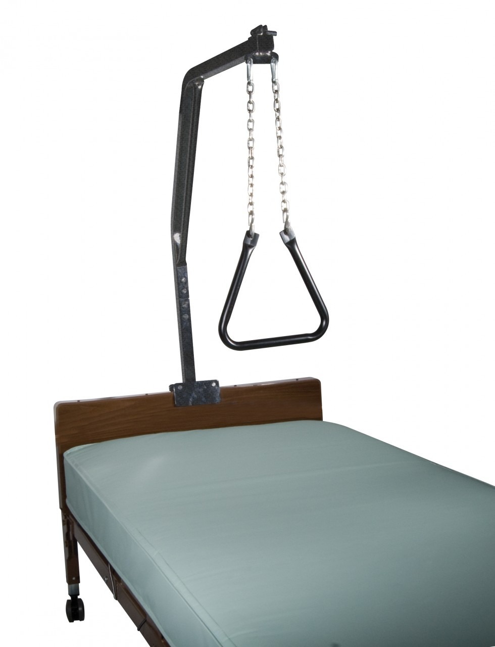 Trapeze Bar with Silver Vein Finish - 13009kt-sv