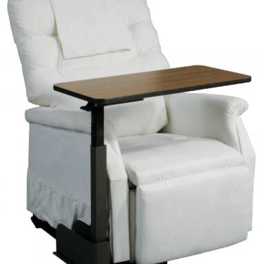 Seat Lift Chair Left Side Overbed Table - 13085ln