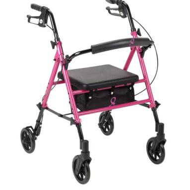 ACS Aluminum Rollator 6" Castors