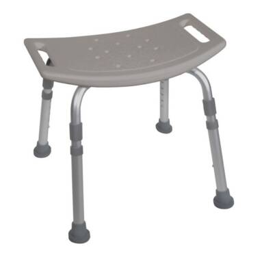 Grey Bath Bench without Back - rtl12203kdr