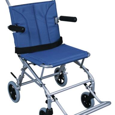 Super Light Folding Transport Wheelchair with Carry Bag