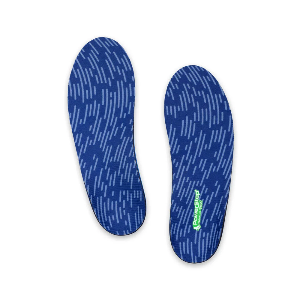 PowerStep Pinnacle High insoles – top view of the cover fabric