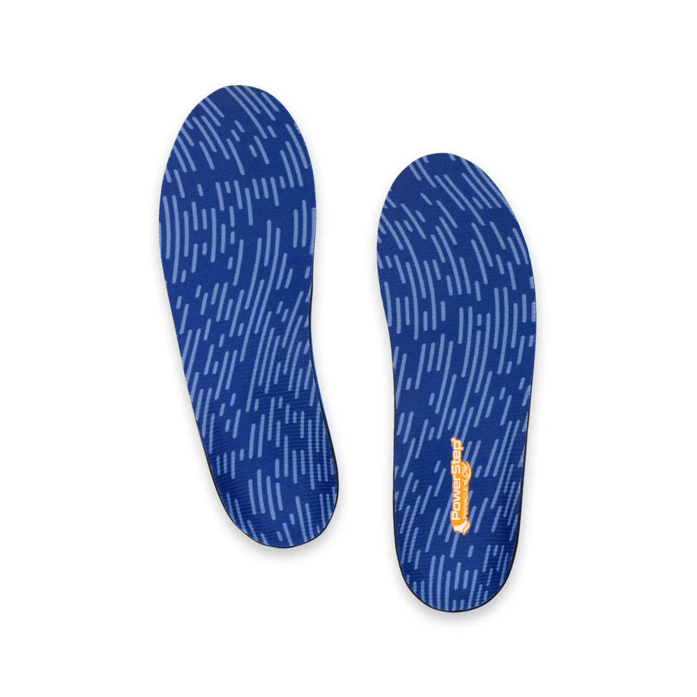 PowerStep Pinnacle Low insoles – top view of the cover fabric
