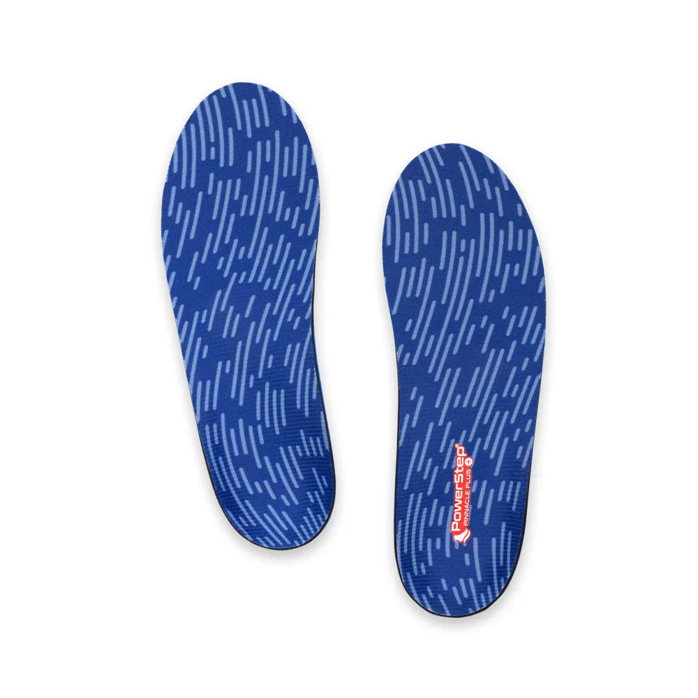 PowerStep Pinnacle Plus Met insoles – top view of the cover fabric