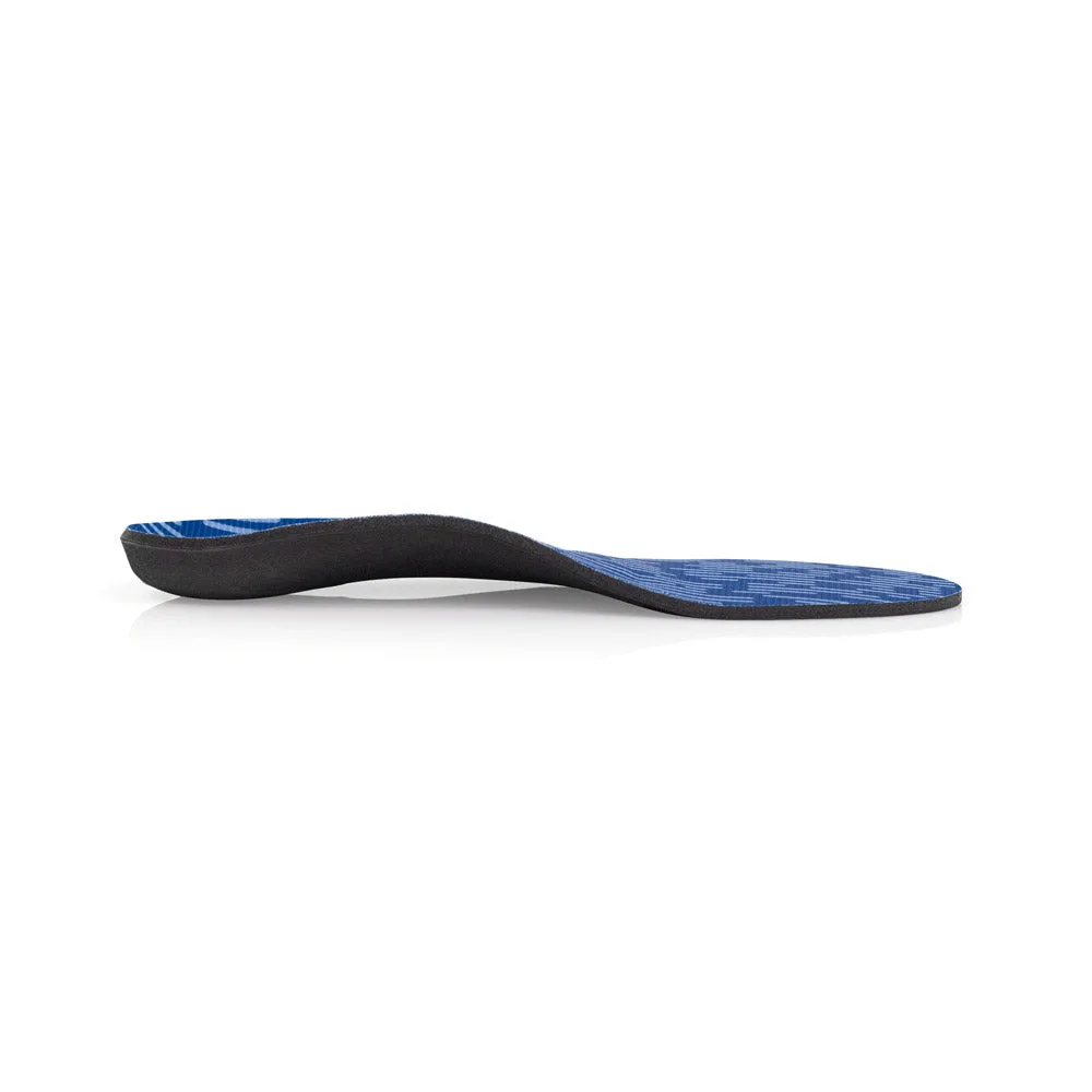 PowerStep Pinnacle Wide Fit insole – side profile showing arch height