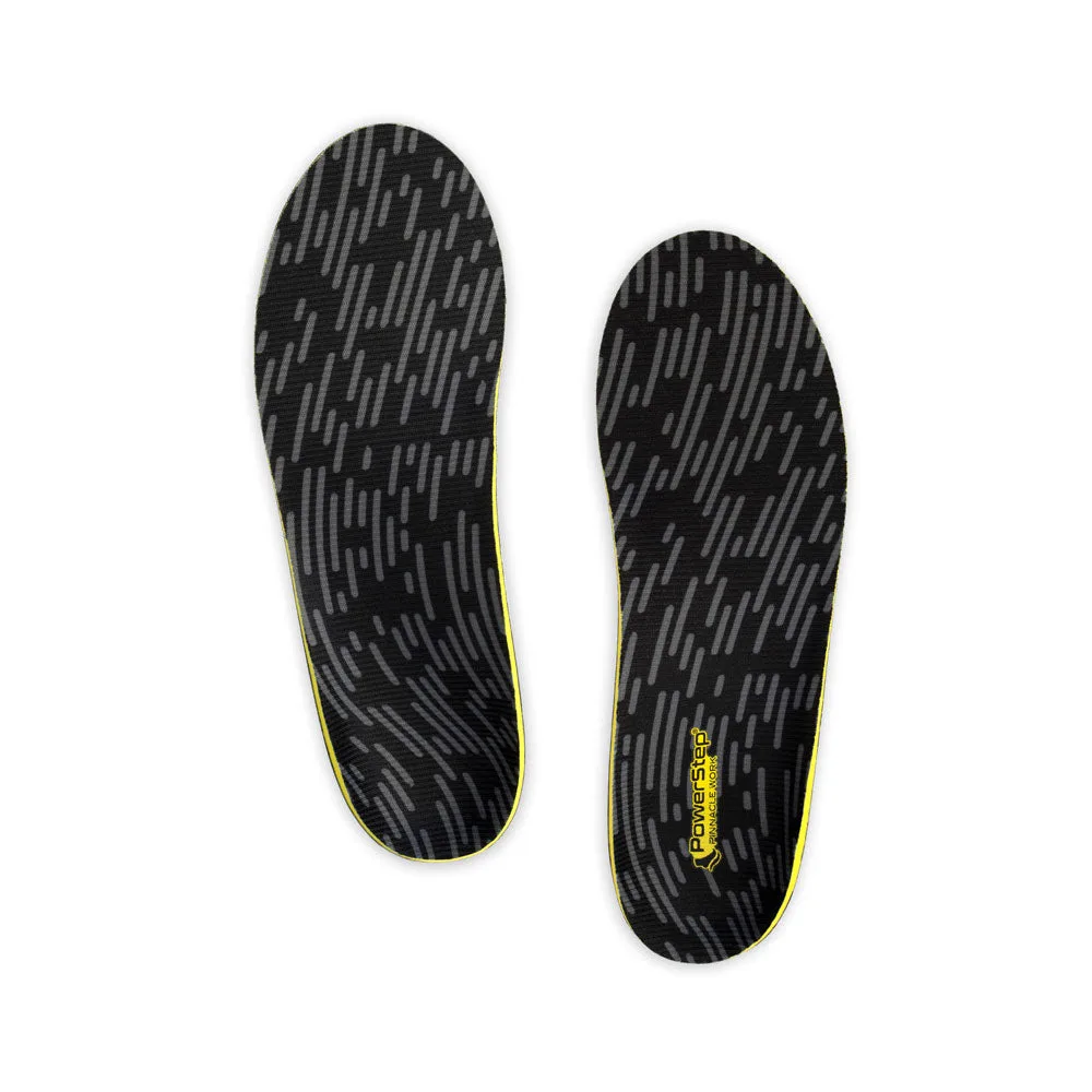 PowerStep Pinnacle Work insoles – top view of the cover fabric